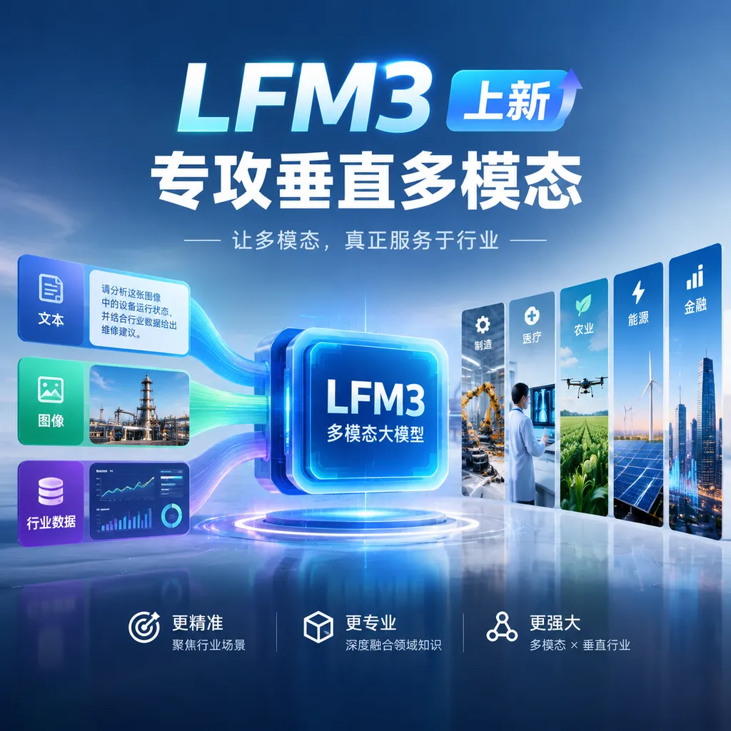 LFM3上新,专攻垂直多模态