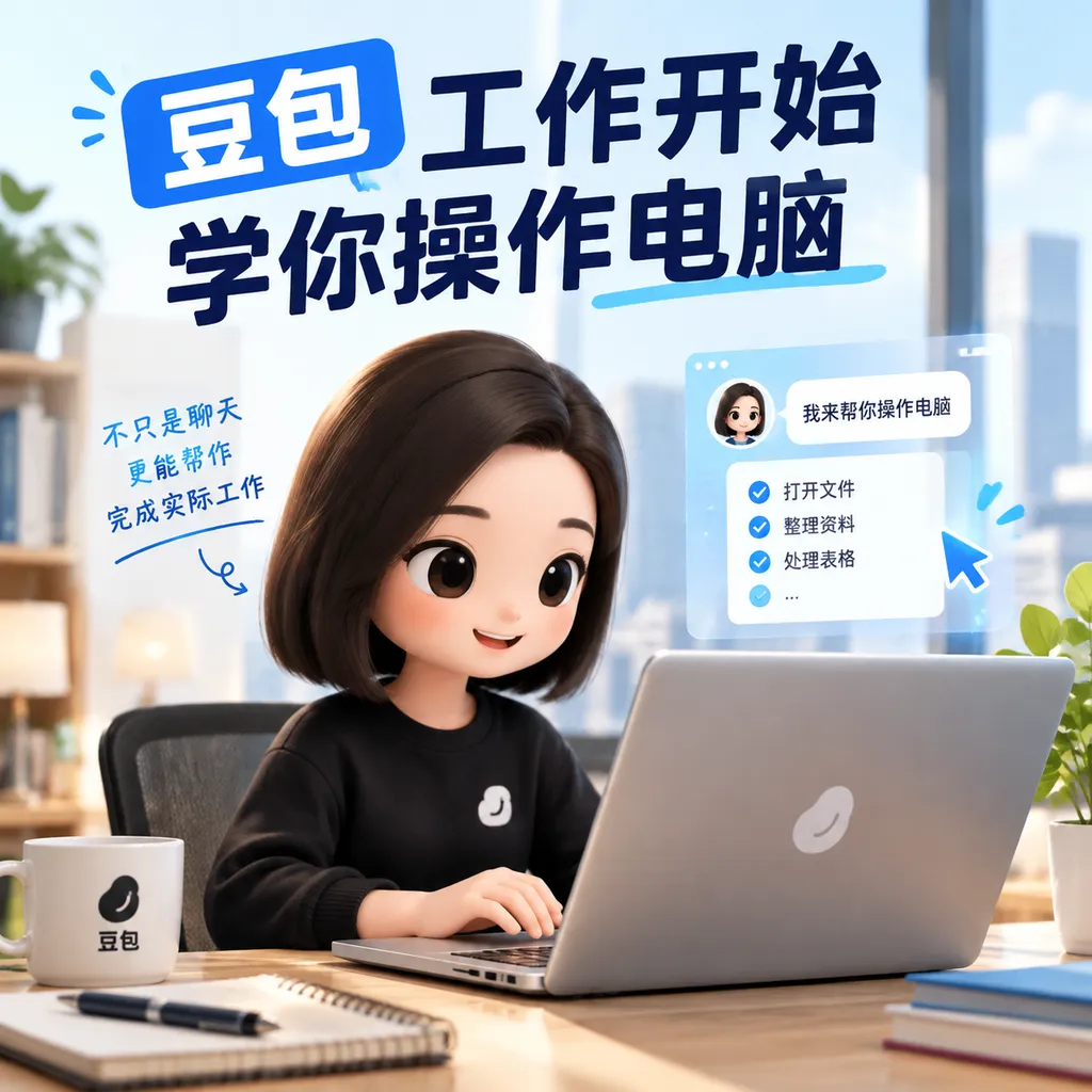 豆包工作开始学你操作电脑