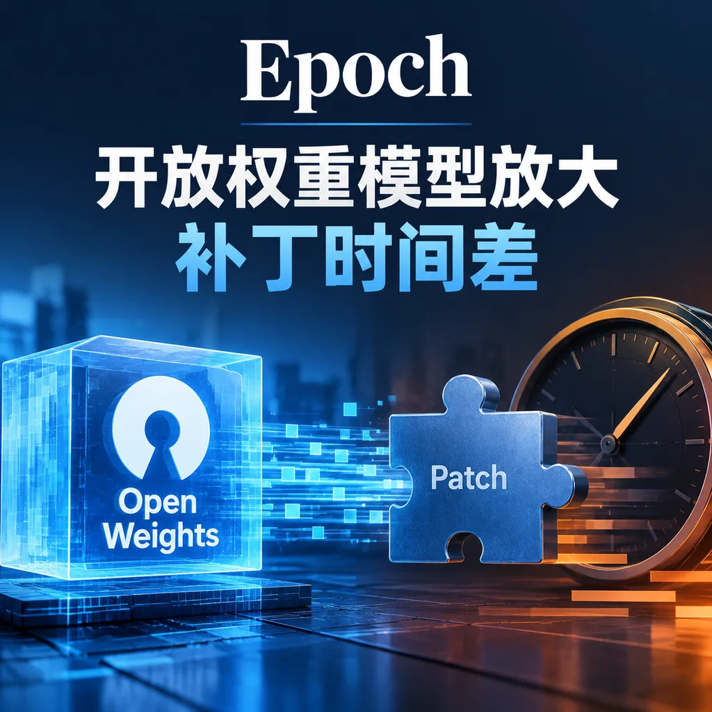 Epoch:开放权重模型放大补丁时间差