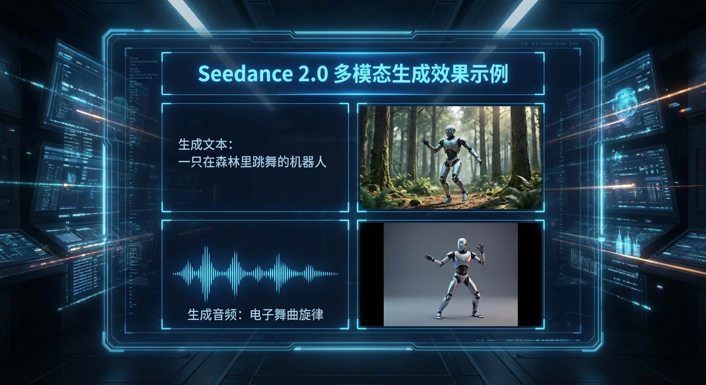 Seedance 2.0多模态生成效果示例