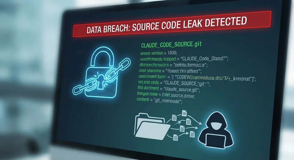 Claude Code 源码泄露相关示意图