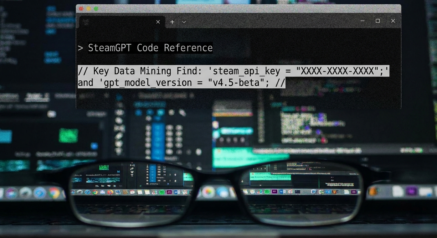 SteamGPT 代码引用截图，展示数据挖掘者发现的关键代码片段