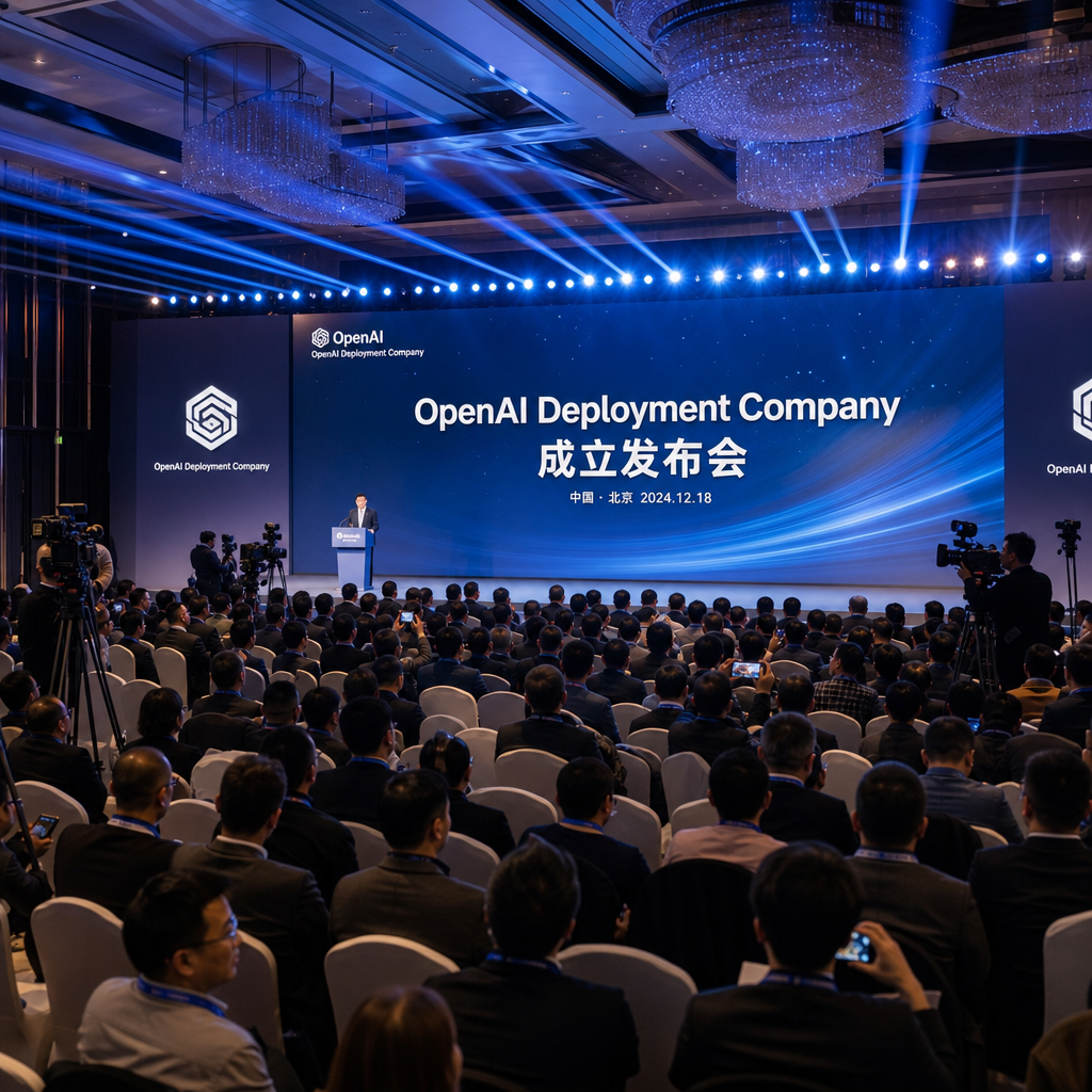 OpenAI Deployment Company 成立发布会现场
