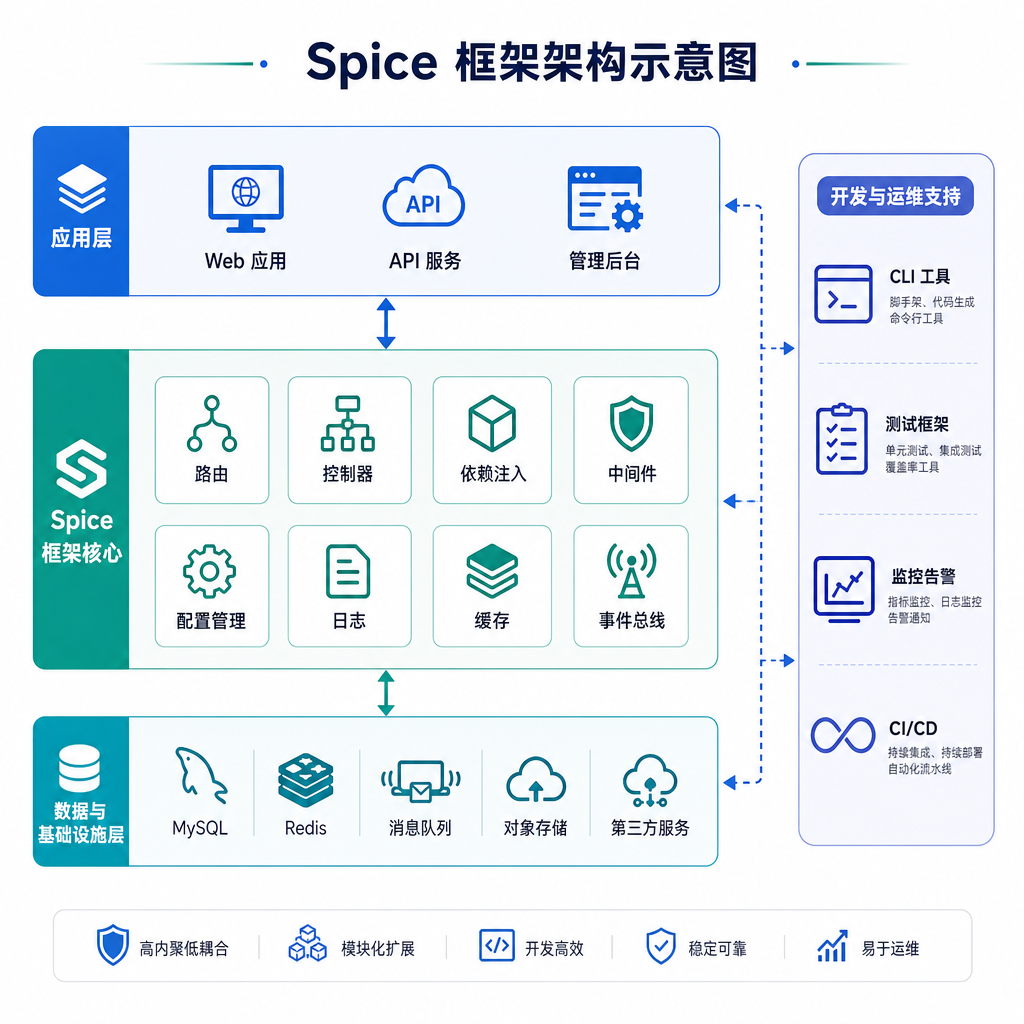 Spice 框架架构示意图