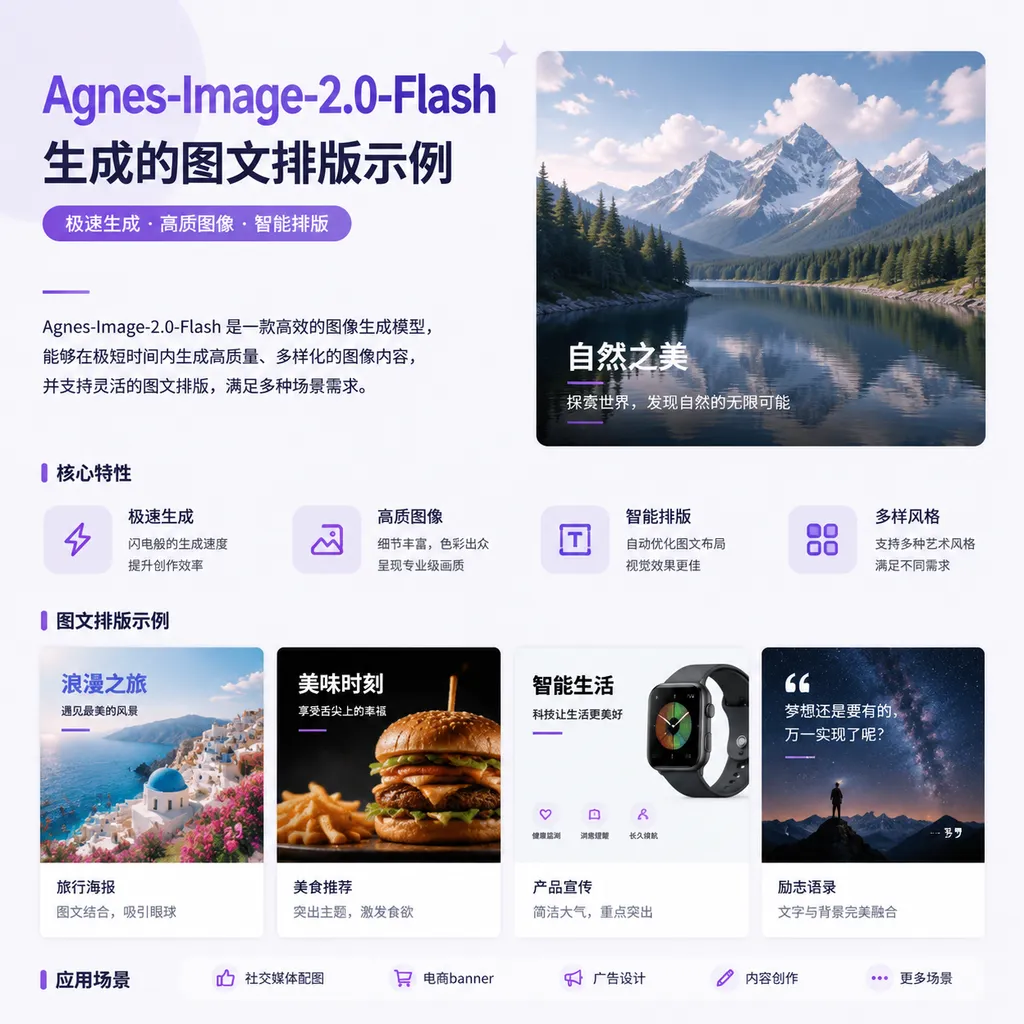 Example of Agnes-Image-2.0-Flash Text-Image Layout Generation